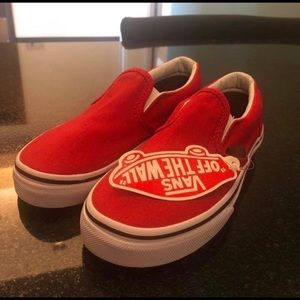 New red 13c vans